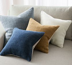 Faye Linen Textured Pillow