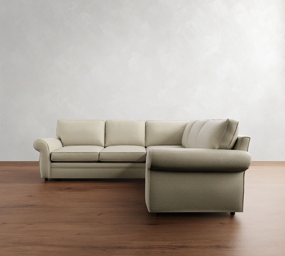 Pearce Roll Arm 2-Piece L-Shaped Sectional (112&quot;)