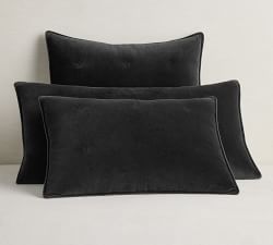 Velvet Tufted Comforter Sham