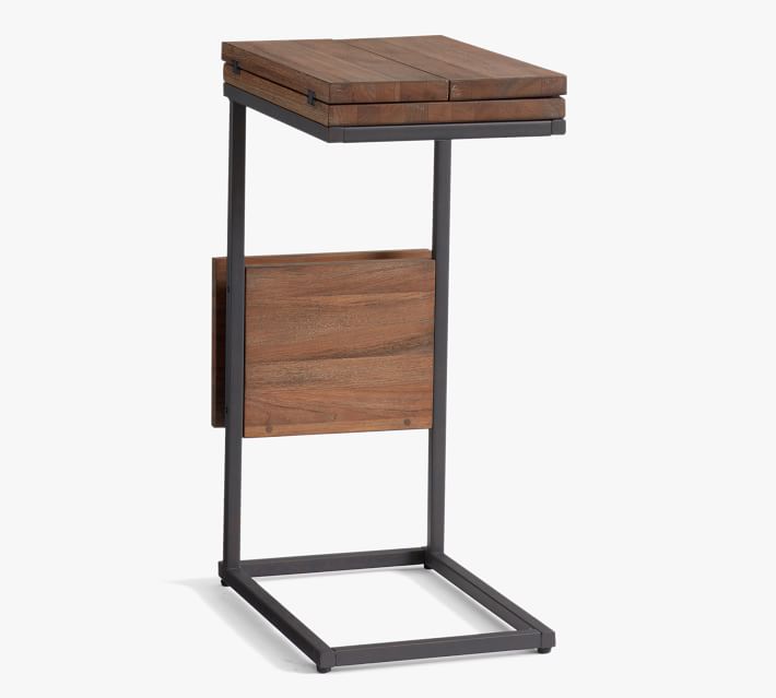 Allen Wood Extending C Table Kennedy Brown Pottery Barn