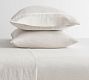 Belgian Flax Linen Contrast Flange Sheet Set