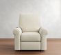 PB Comfort Modern Roll Arm Power Lift Recliner with Massage &amp; Heat