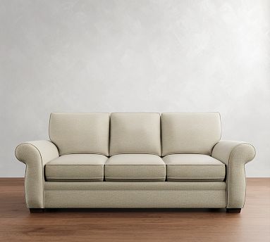 Pearce Roll Arm Sleeper Sofa with Memory Foam Mattress (81"–89")
