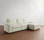 Big Sur Square Arm Power Reclining Chaise Sectional (114&quot;-126&quot;)