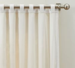 Faye Textured Linen Curtain