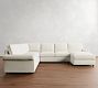 PB Comfort Roll Arm L-Shaped Chaise Sectional (137&quot;)