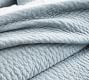 Pick-Stitch Handcrafted Cotton Linen Quilt