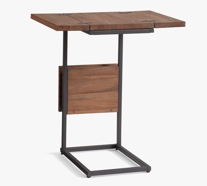 Allen Wood Extending C Table Kennedy Brown Pottery Barn
