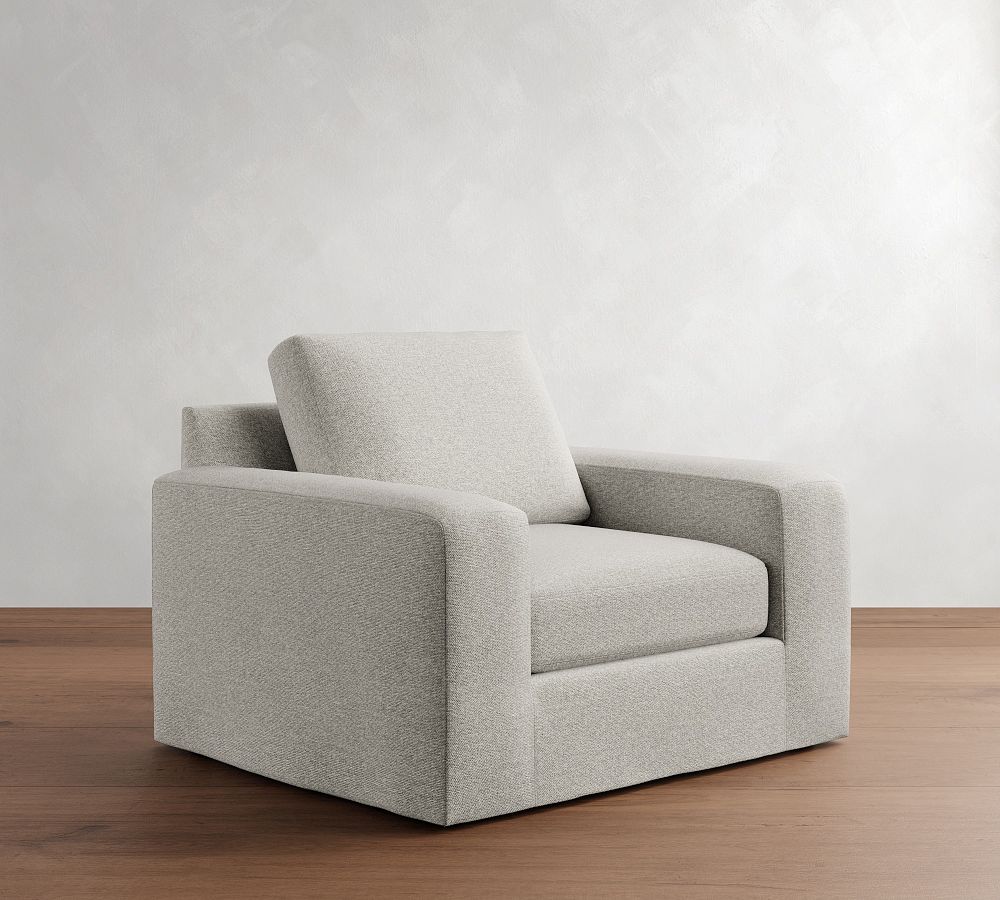 Big Sur Square Arm Slipcovered Chair