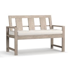 Indio Eucalyptus Outdoor Porch Bench (53&quot;)