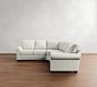 Buchanan Roll Arm 3-Piece L-Shaped Curved Wedge Sectional (98&quot;)