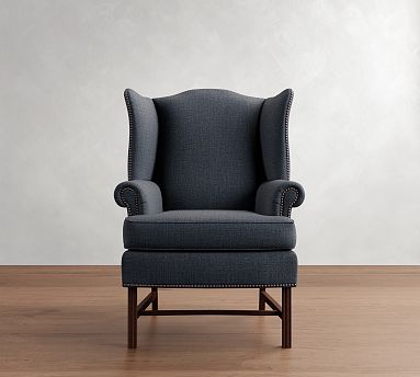 Thatcher Upholstered Armchair Polyester Wrapped Cushions Performance Textured Weave White