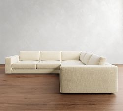 Carmel Lounge 3-Piece L-Shaped Sectional (118&quot;)