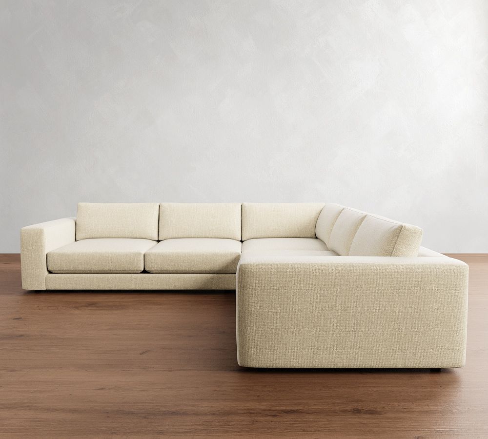 Carmel Lounge 3-Piece L-Shaped Sectional (118&quot;)