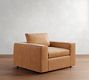 Dream Wide Arm Leather Chair