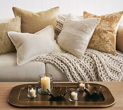 Pottery barn throws and pillows best sale