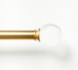 Standard Brass Curtain Hardware Collection