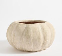 Terracotta Pumpkin Cachepots