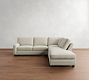 Turner Square Arm 3-Piece Bumper Sectional (106&quot;&ndash;110&quot;)
