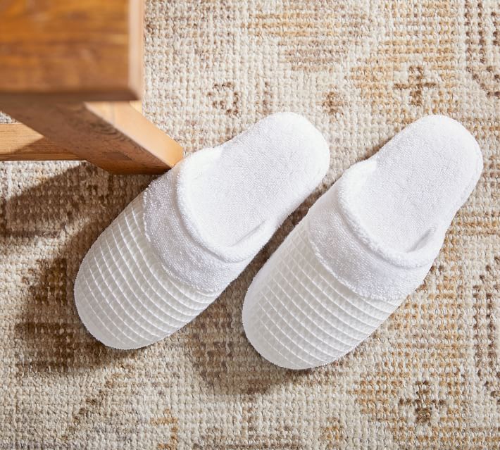 Waffle spa slippers hotsell