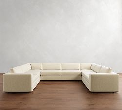 Carmel Wide Arm U-Shaped Sectional (144&quot;)