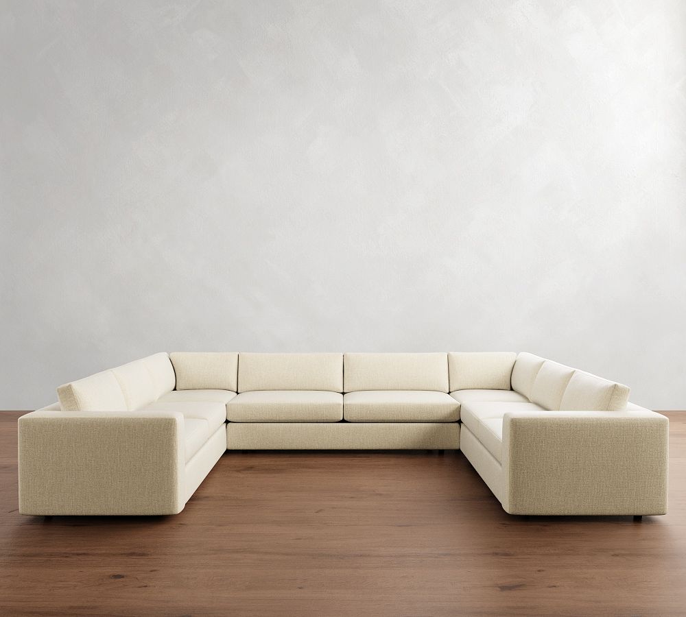 Carmel Wide Arm U-Shaped Sectional (144&quot;)