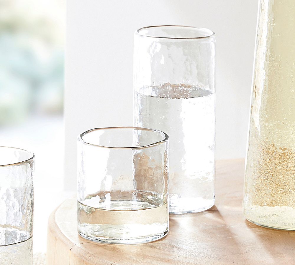 Hammered Handcrafted Drinking Glasses