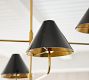 Monroe Mobile Black Enamel Shade, Set of 2 (10&quot;)