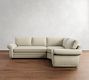 Pearce Roll Arm 3-Piece Wedge Sectional (122&quot;&ndash;130&quot;)