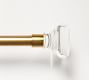 Standard Brass Curtain Hardware Collection