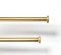 Standard Brass Curtain Hardware Collection