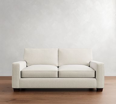 PB Comfort Square Arm Deluxe Sleeper Sofa with Memory Foam Mattress 78