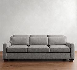 York Slope Arm Deep Seat Side Sleeper Sofa (95&quot;)