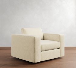 Carmel Wide Arm Swivel Chair