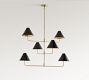 Monroe Mobile Black Enamel Shade, Set of 2 (10&quot;)