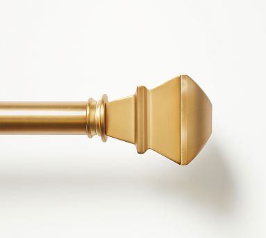 Brass Square Finial