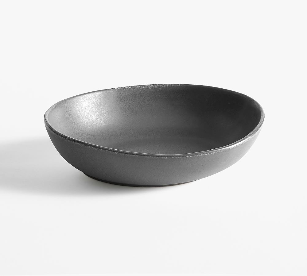 Mason Stoneware Oval Serving Bowl - Charcoal