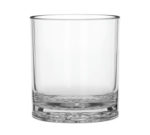 Happy Hour Outdoor Short Drinking Glass, 12 oz., Single - Clear