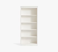 Livingston 35" White Bookcase - Furniture