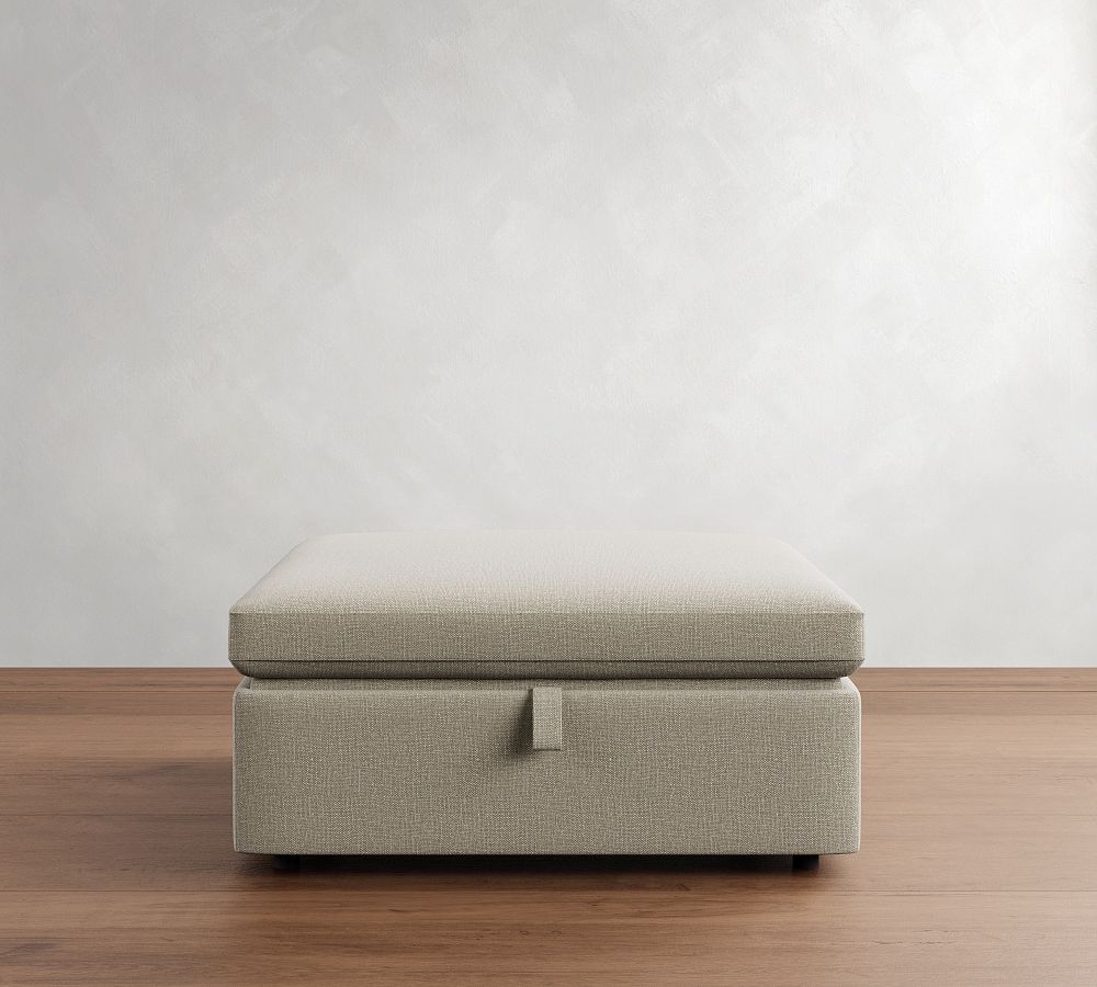 Dream Wide Arm Sectional Storage Ottoman