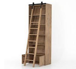 Braemar Bookcase With Ladder