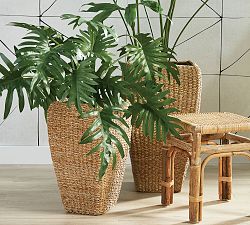 Seagrass Square Planters, Set of 2