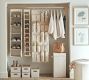 Linen Hanging Shoe Organizer