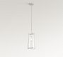 Elizabeth Glass Tapered Petite Pendant (7&quot;)
