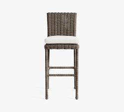 Huntington Wicker Outdoor Bar Stool