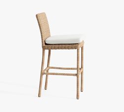 Huntington Wicker Outdoor Bar Stool