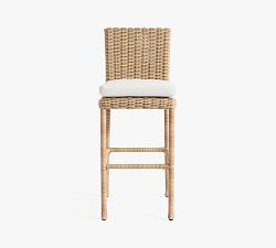 Huntington Wicker Outdoor Bar Stool
