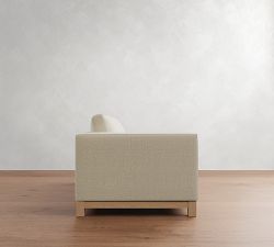 Build Your Own Jake Tufted Seadrift Wood Base Sectional