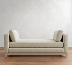 Jake Seadrift Wood Base Settee (74&quot;)
