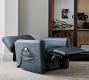 Irving Square Arm Leather Power Lift Recliner